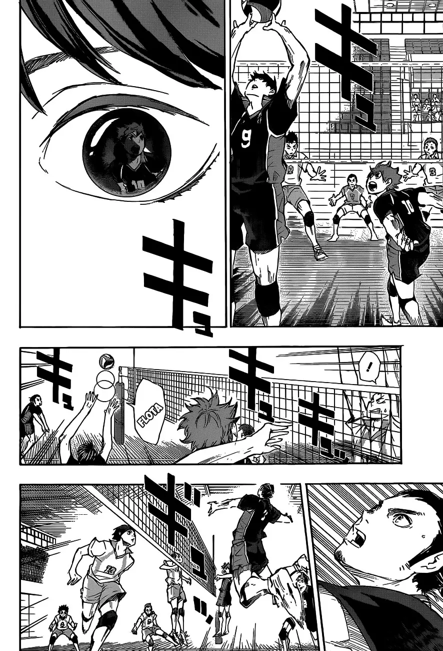 Haikyuu!! capítulo 50, página 16