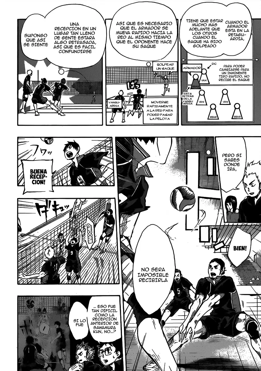 Haikyuu!! capítulo 51, página 8