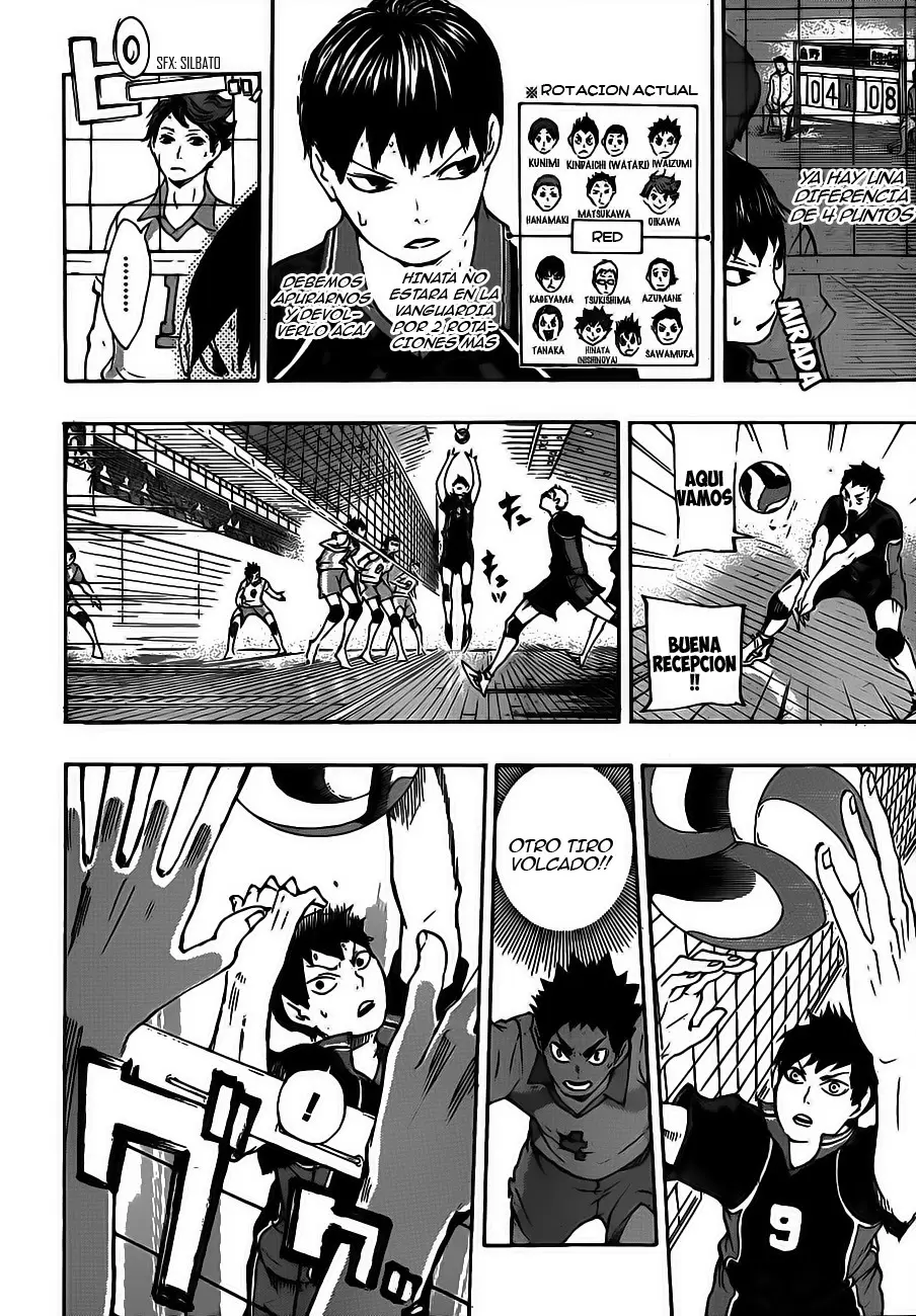 Haikyuu!! capítulo 51, página 10