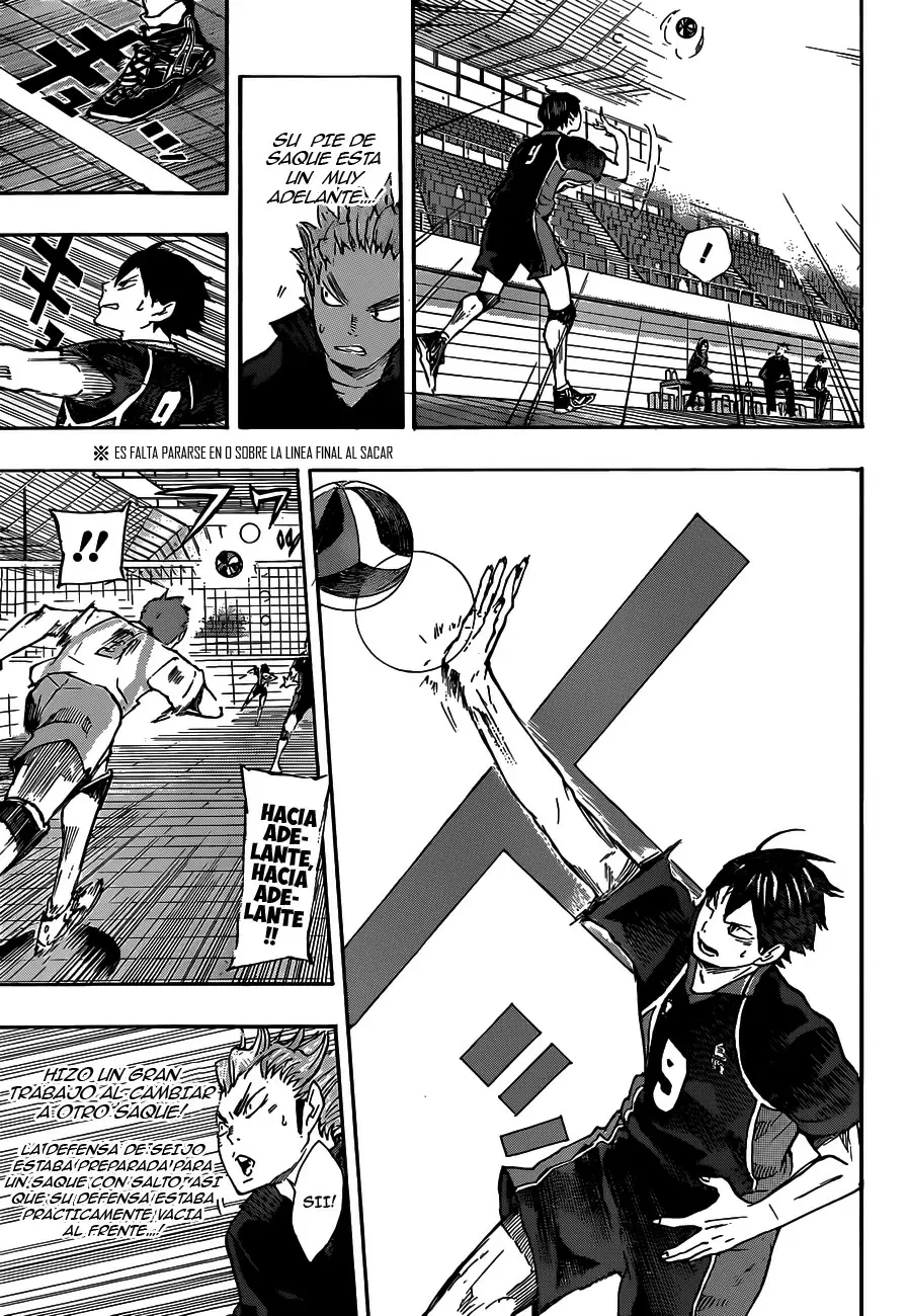 Haikyuu!! capítulo 51, página 15