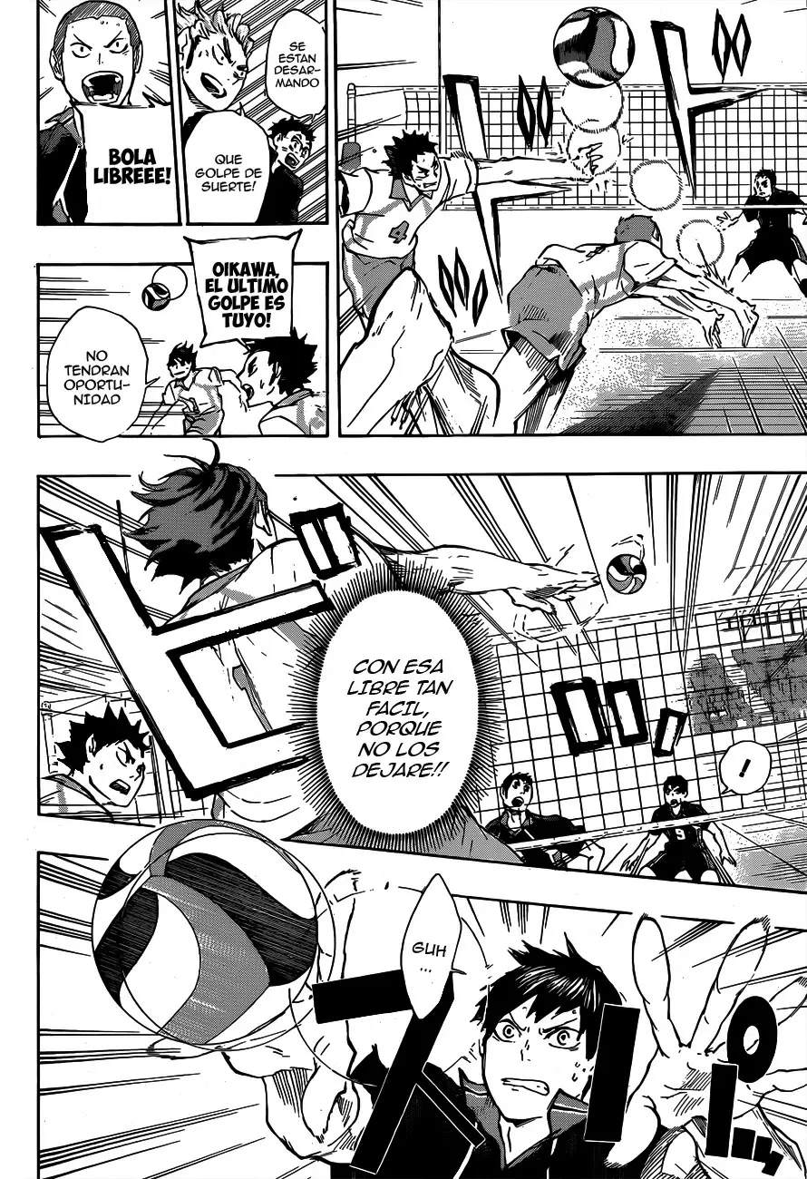 Haikyuu!! capítulo 51, página 16