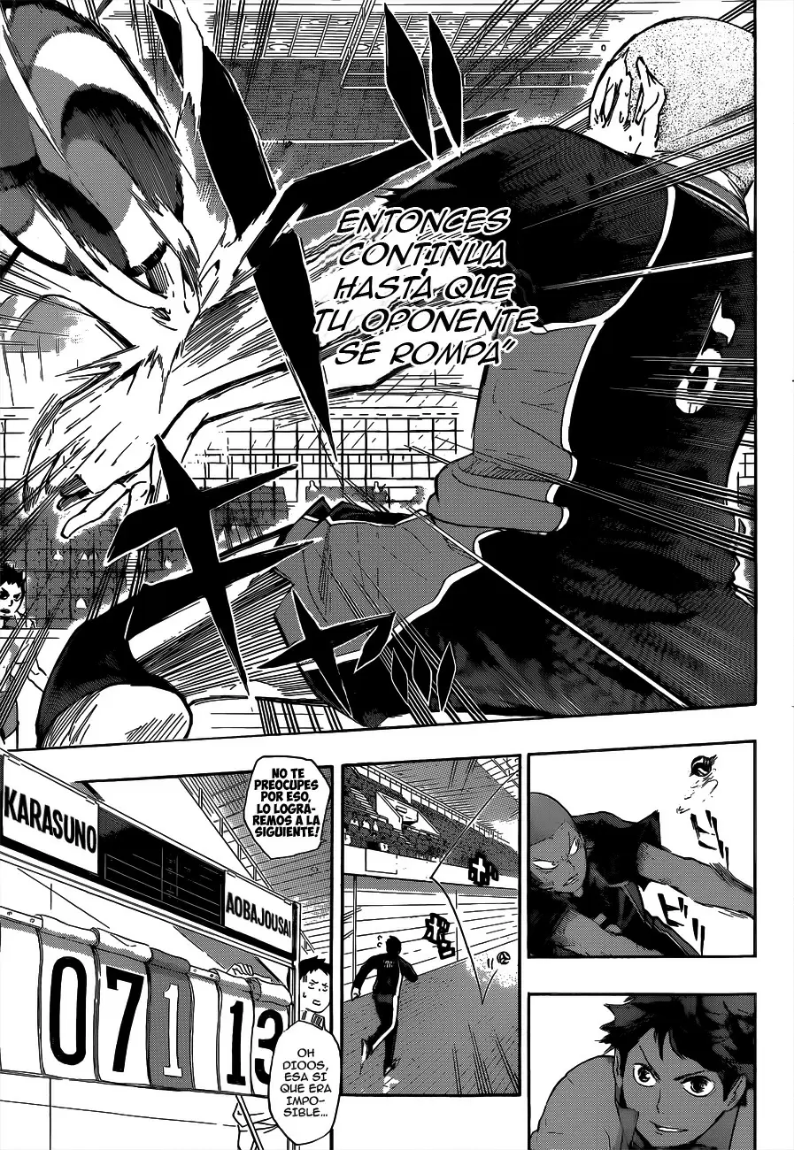 Haikyuu!! capítulo 52, página 3