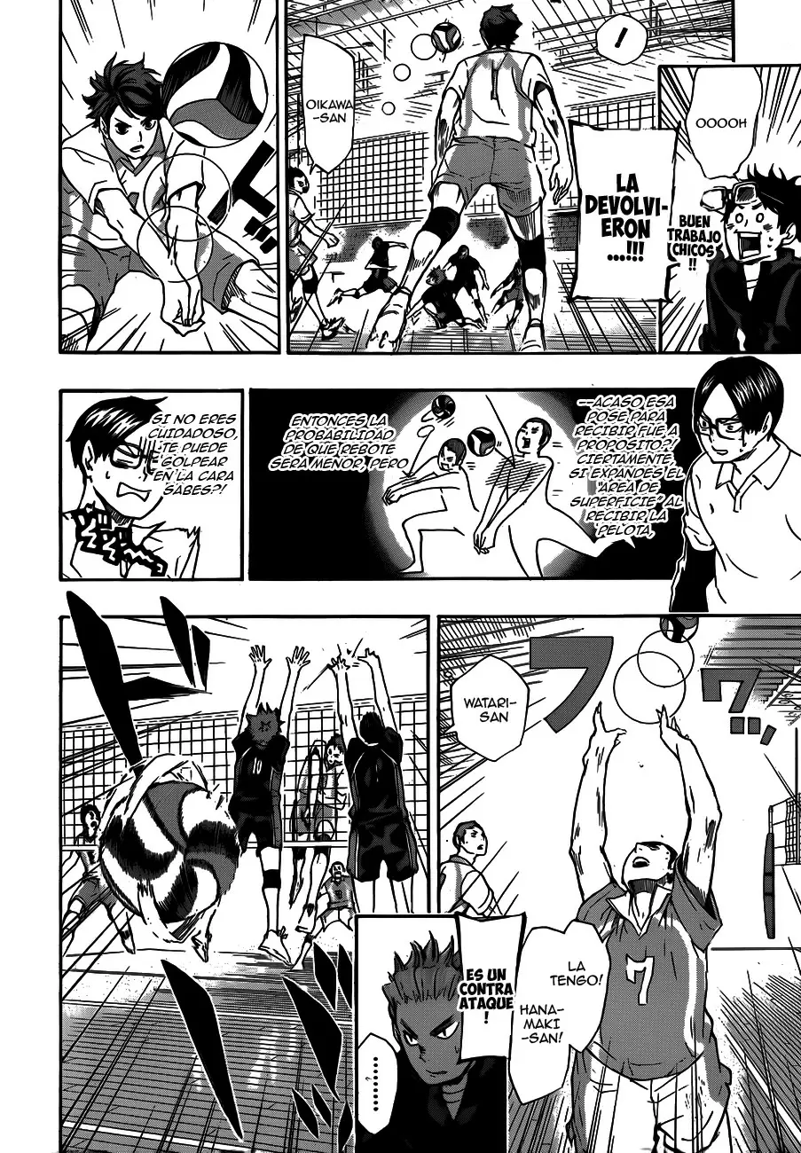 Haikyuu!! capítulo 52, página 18
