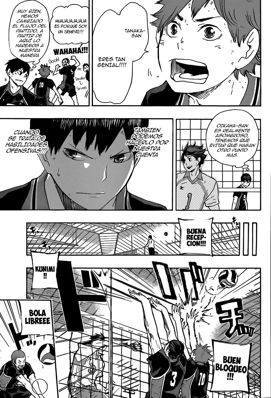 Haikyuu!! capítulo 53, página 3