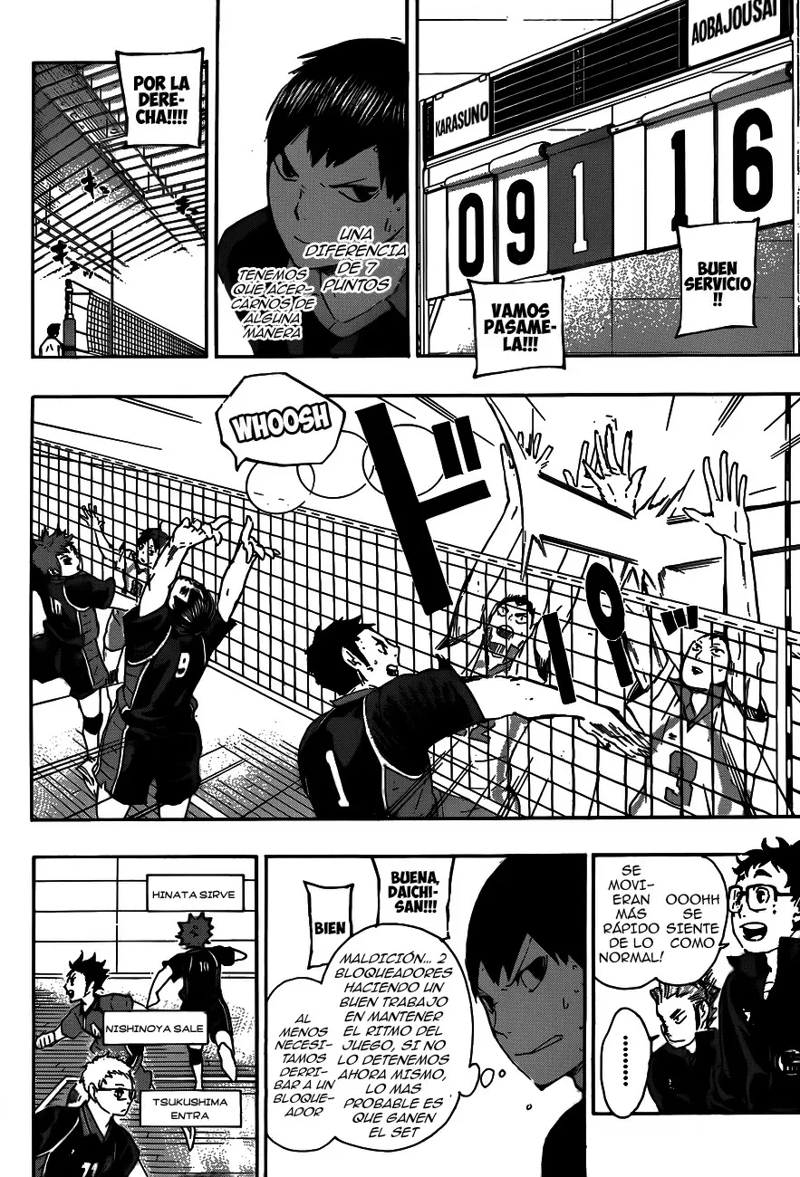 Haikyuu!! capítulo 53, página 6