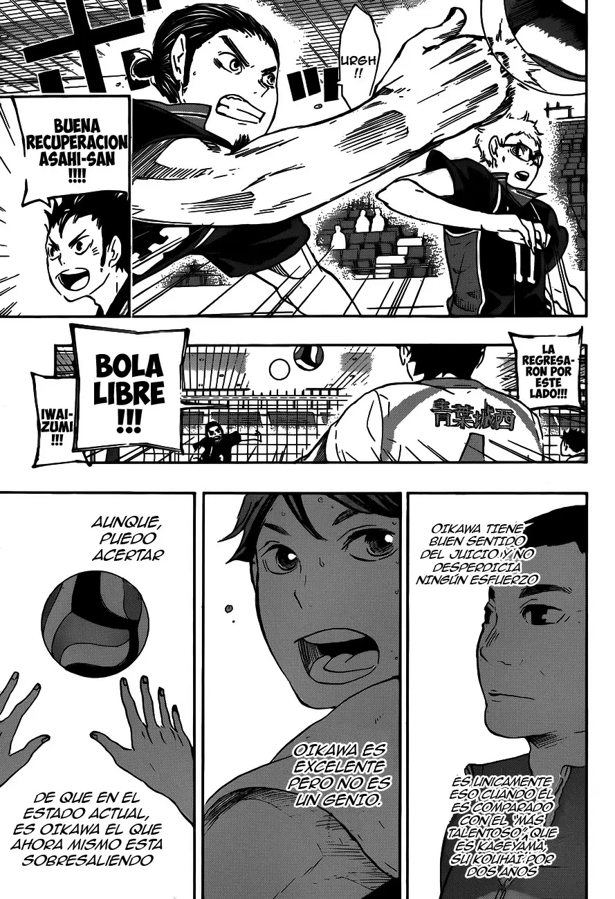 Haikyuu!! capítulo 53, página 15