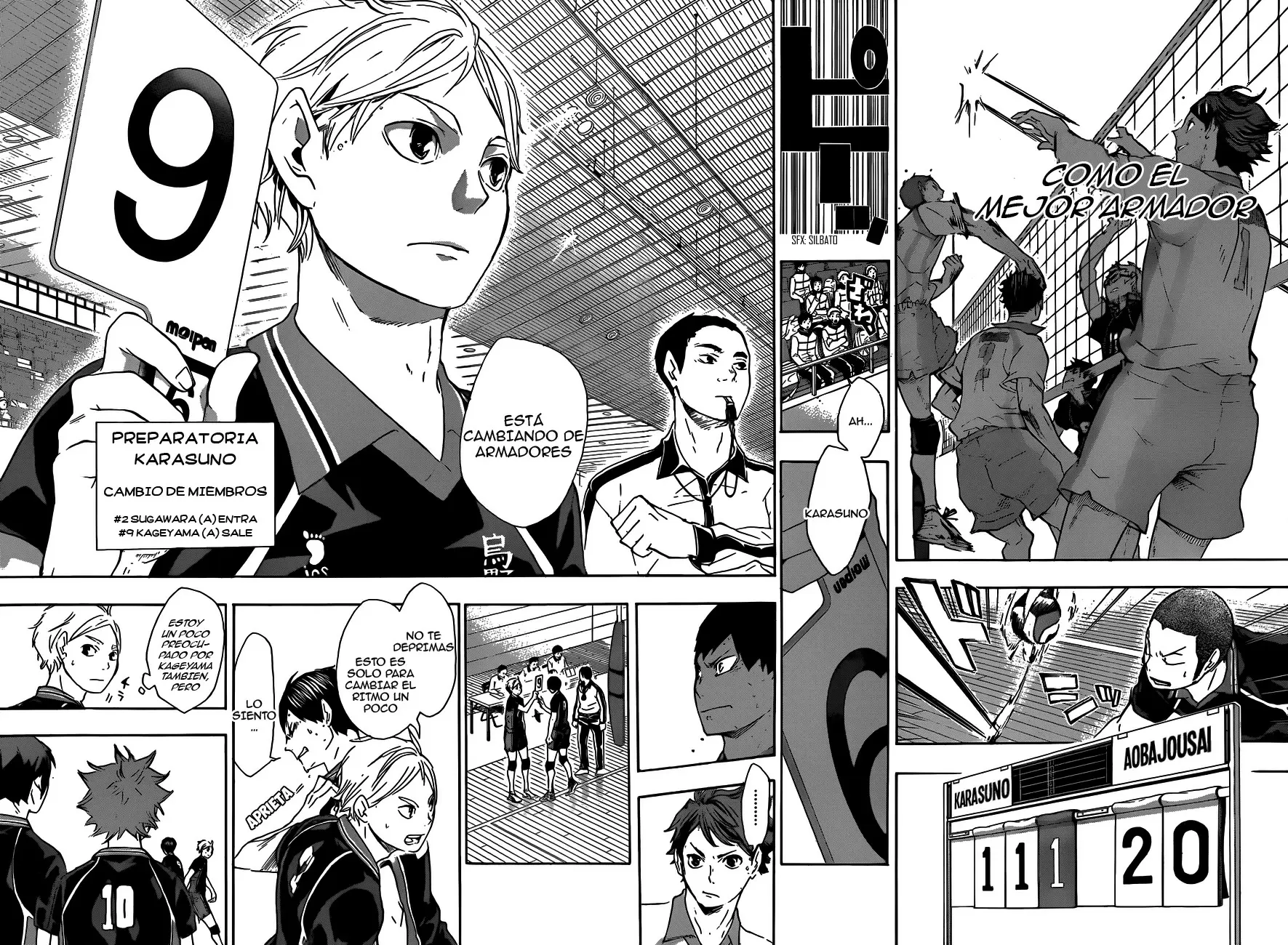 Haikyuu!! capítulo 53, página 16