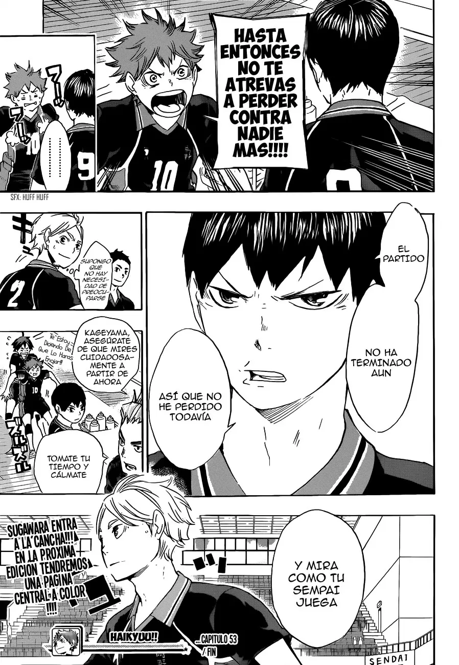 Haikyuu!! capítulo 53, página 18