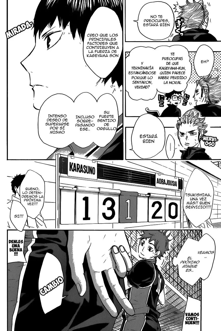 Haikyuu!! capítulo 54, página 19