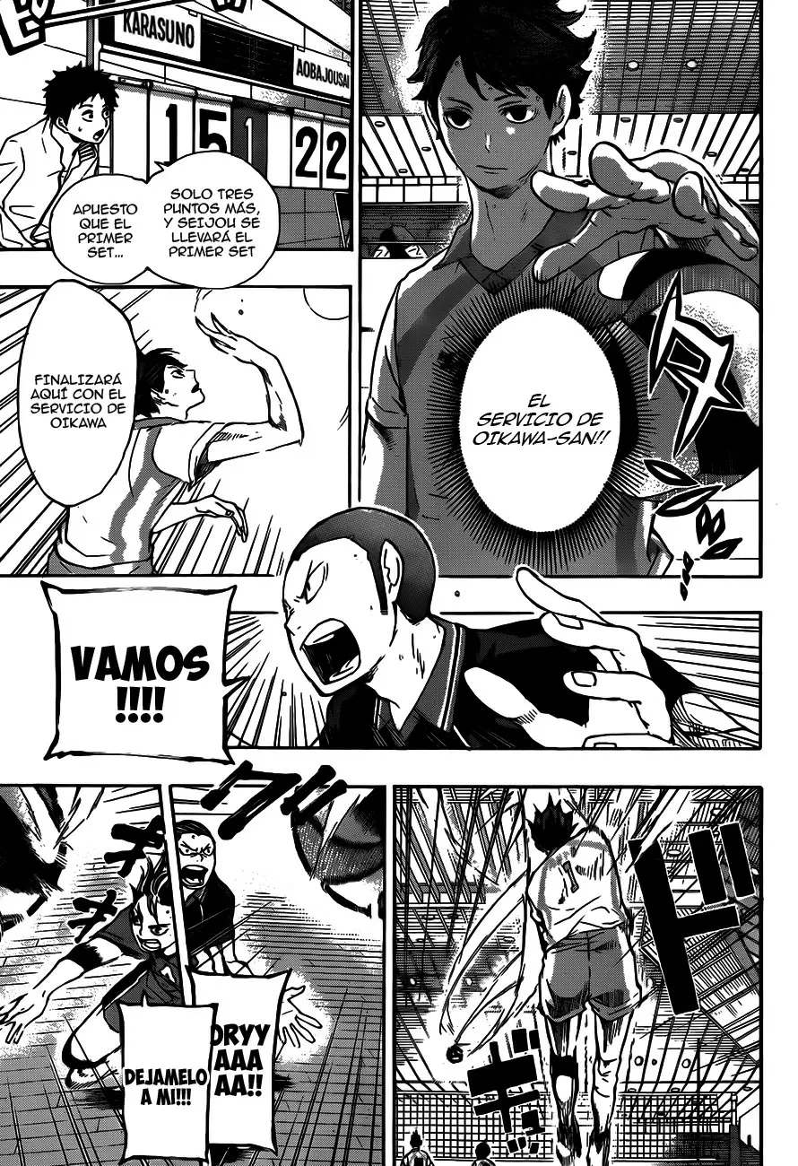 Haikyuu!! capítulo 55, página 3