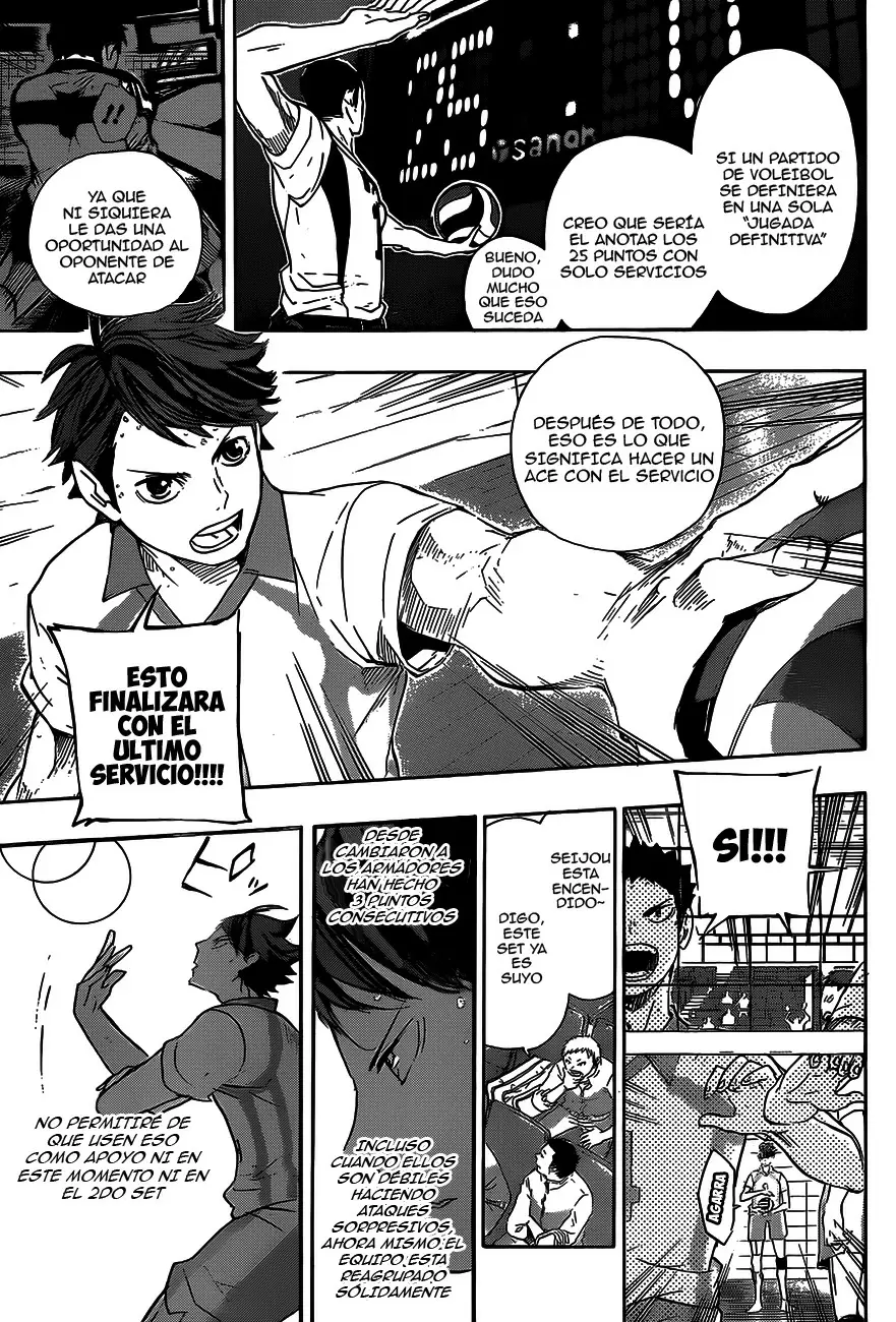 Haikyuu!! capítulo 55, página 7