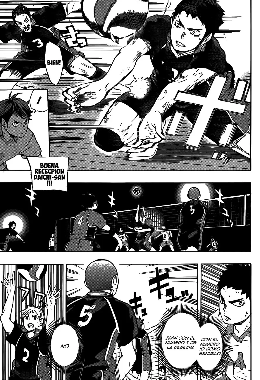 Haikyuu!! capítulo 55, página 9