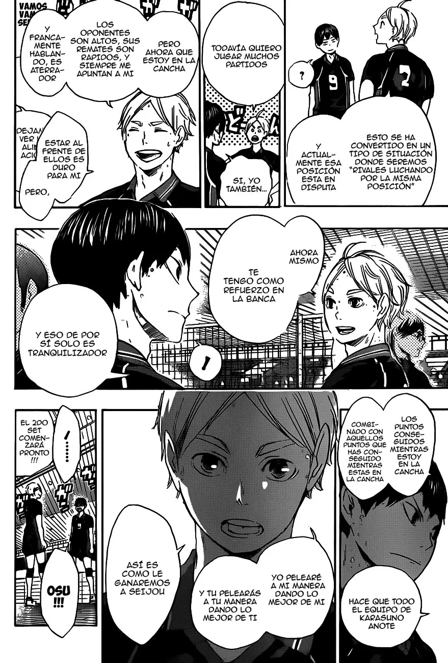 Haikyuu!! capítulo 55, página 17
