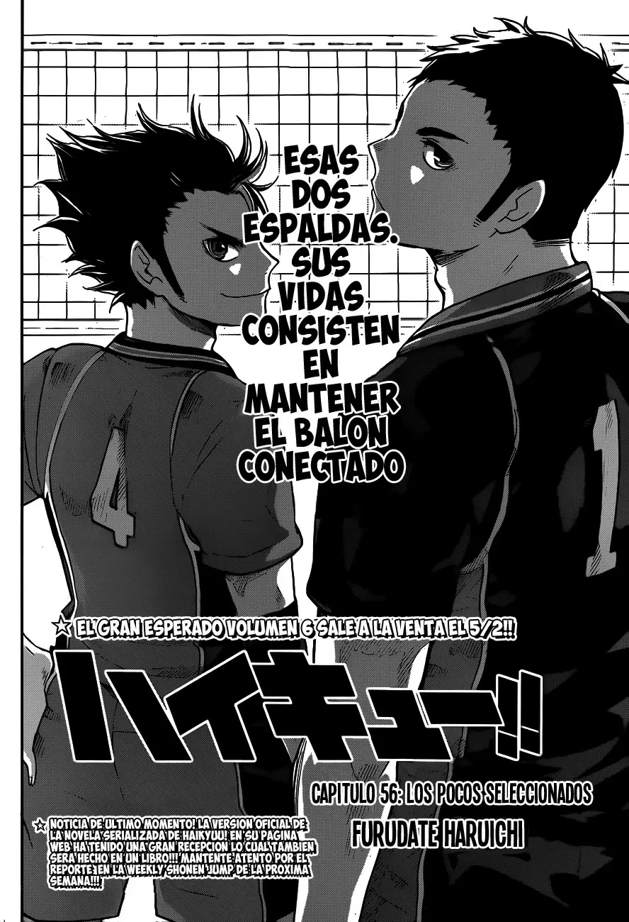 Haikyuu!! capítulo 56, página 2