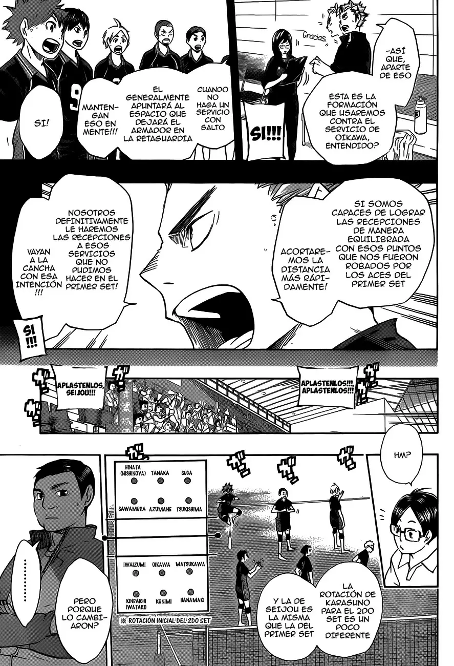 Haikyuu!! capítulo 56, página 3