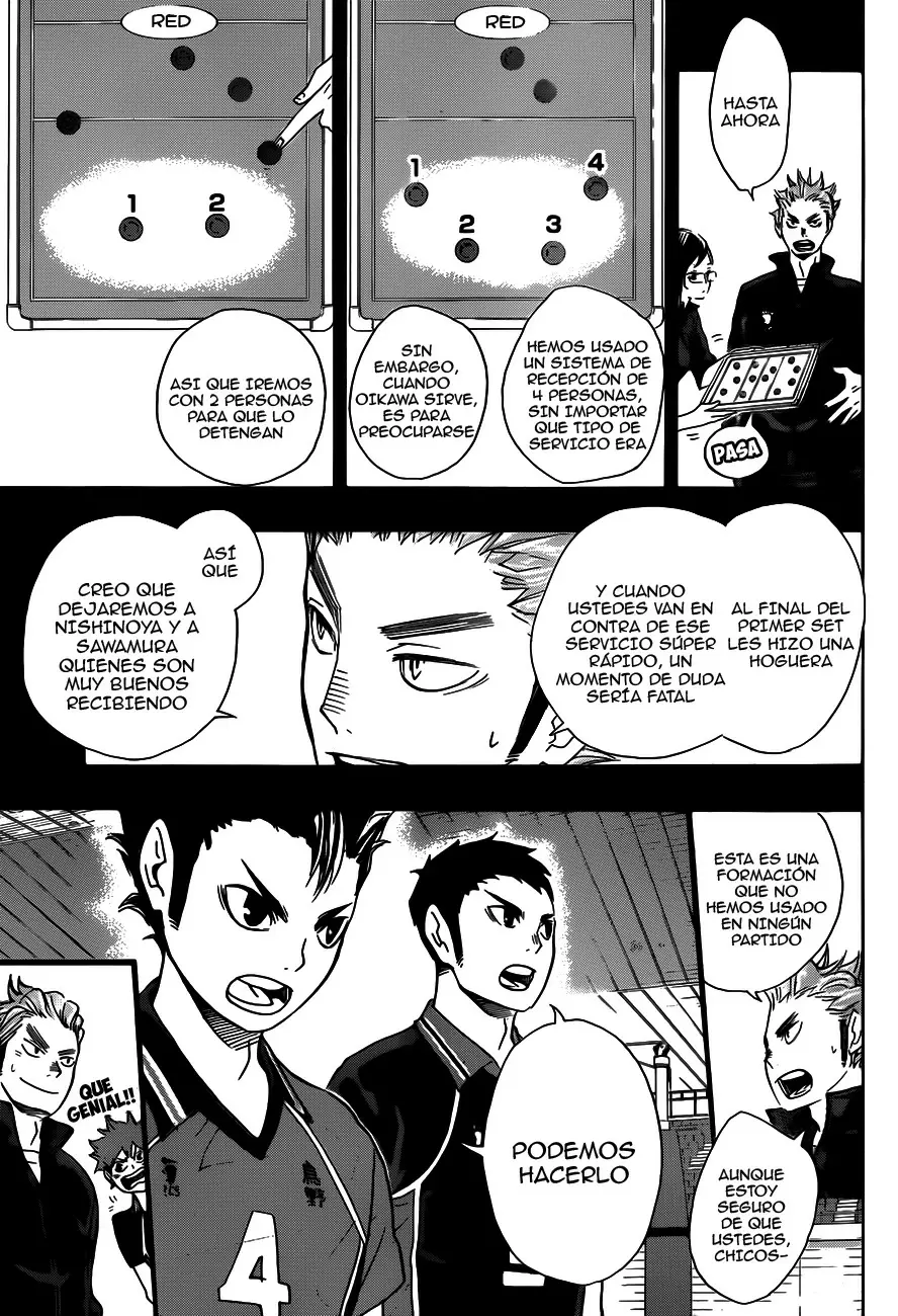 Haikyuu!! capítulo 56, página 9