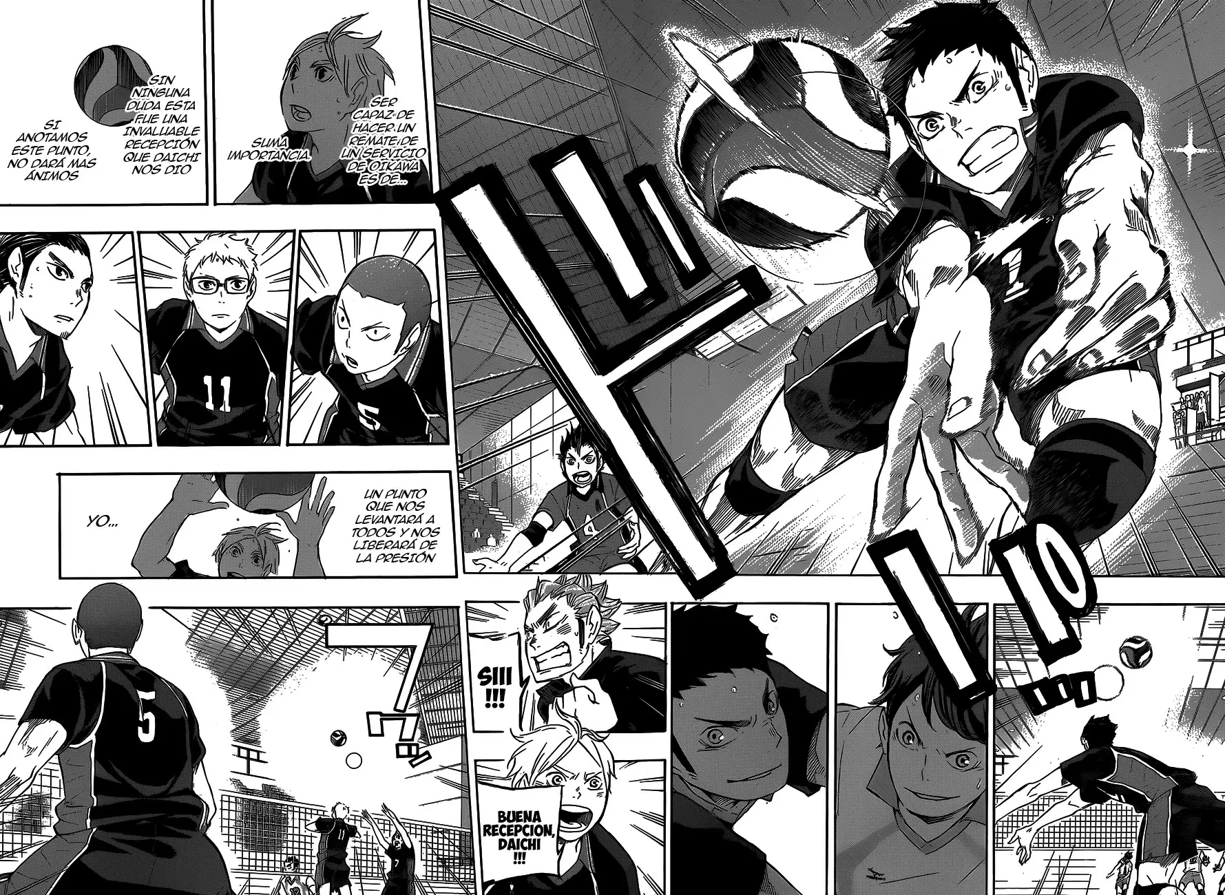 Haikyuu!! capítulo 56, página 14