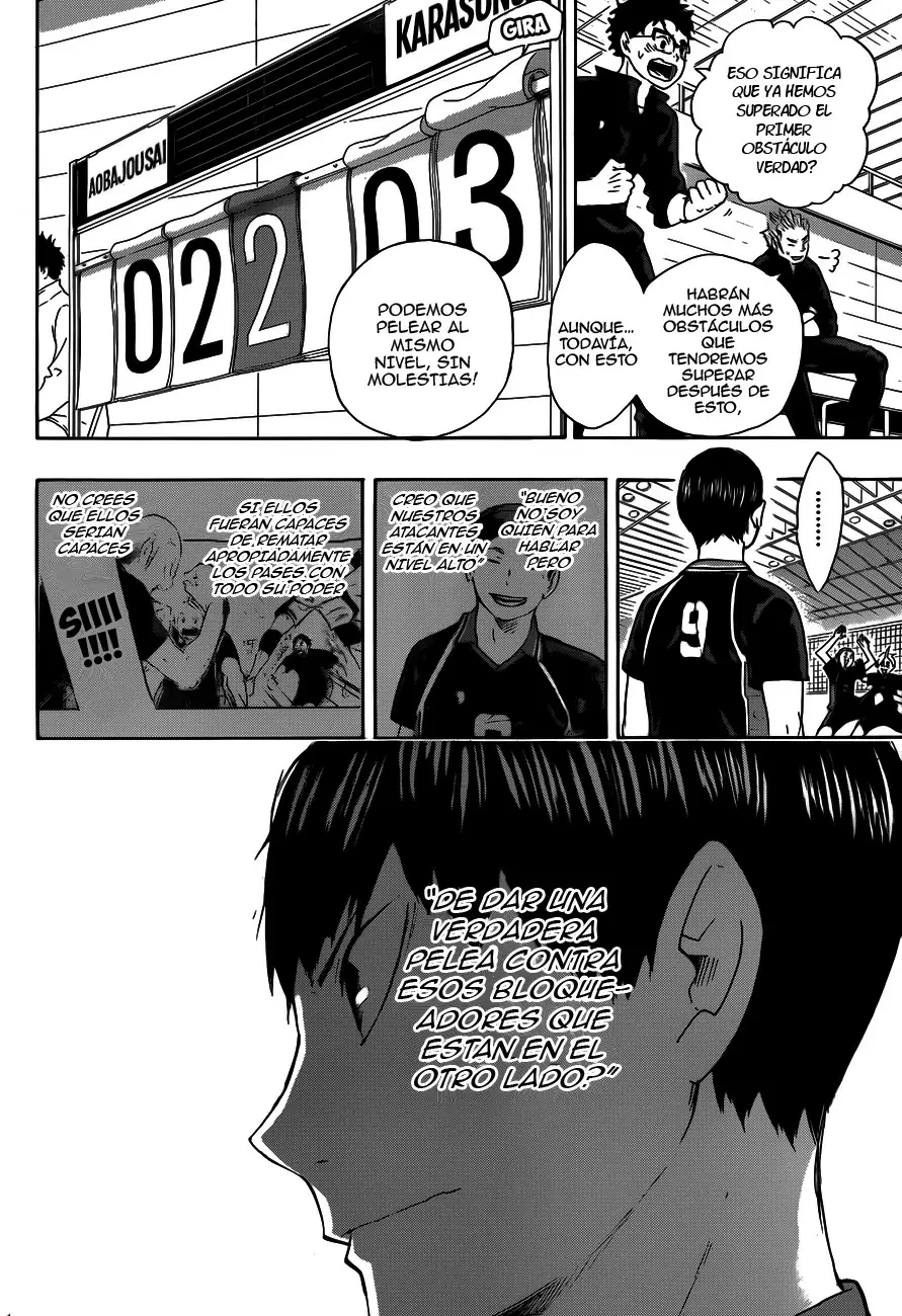 Haikyuu!! capítulo 56, página 16
