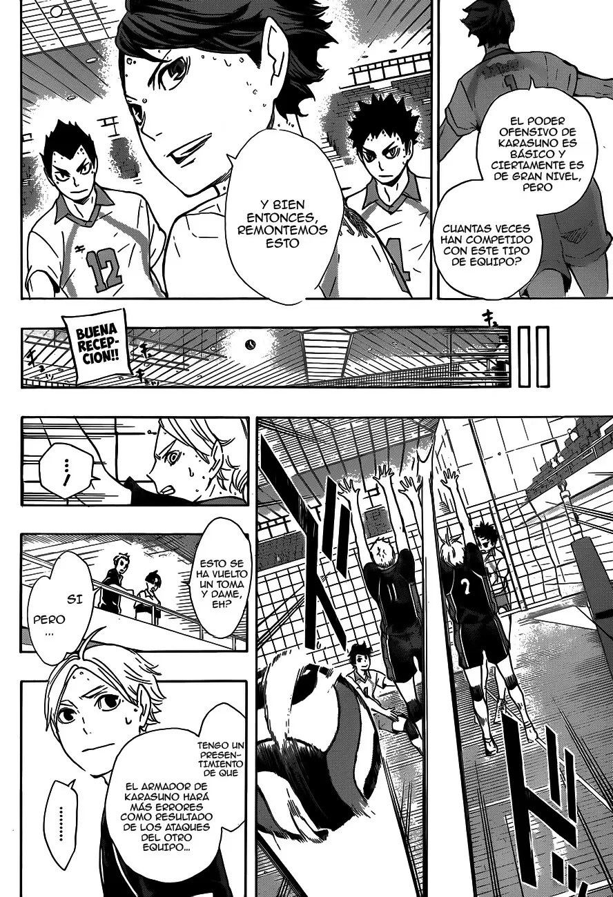 Haikyuu!! capítulo 57, página 4