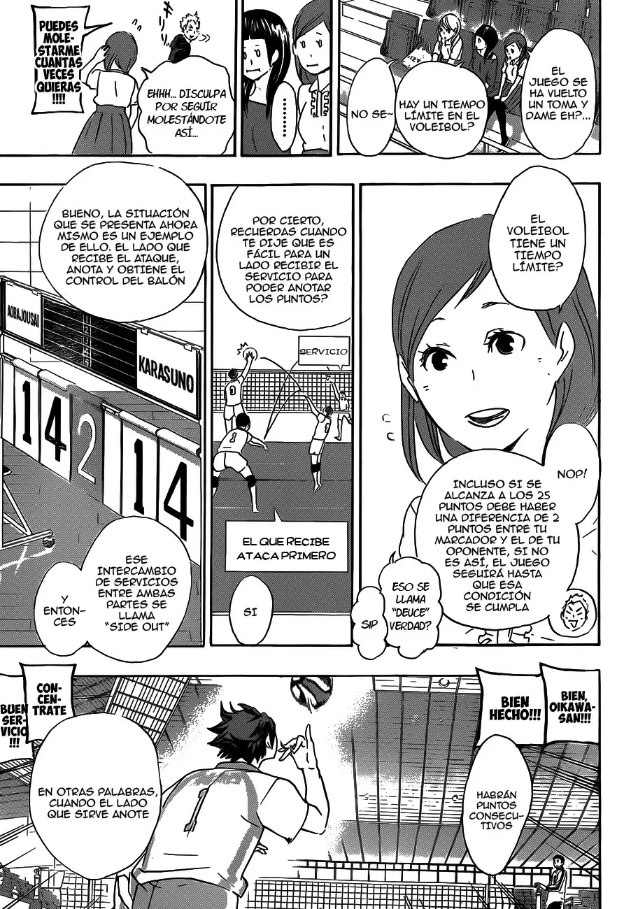Haikyuu!! capítulo 57, página 5