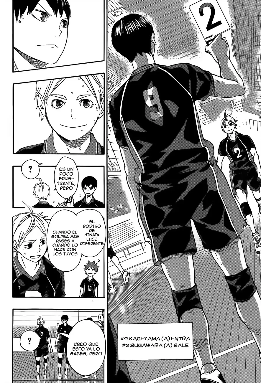 Haikyuu!! capítulo 57, página 15