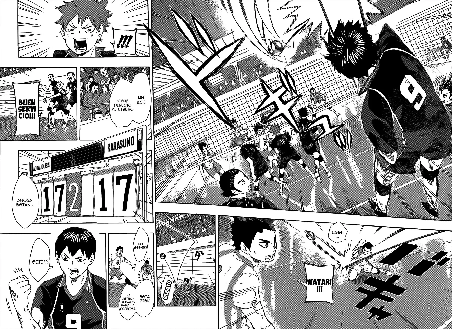 Haikyuu!! capítulo 58, página 8