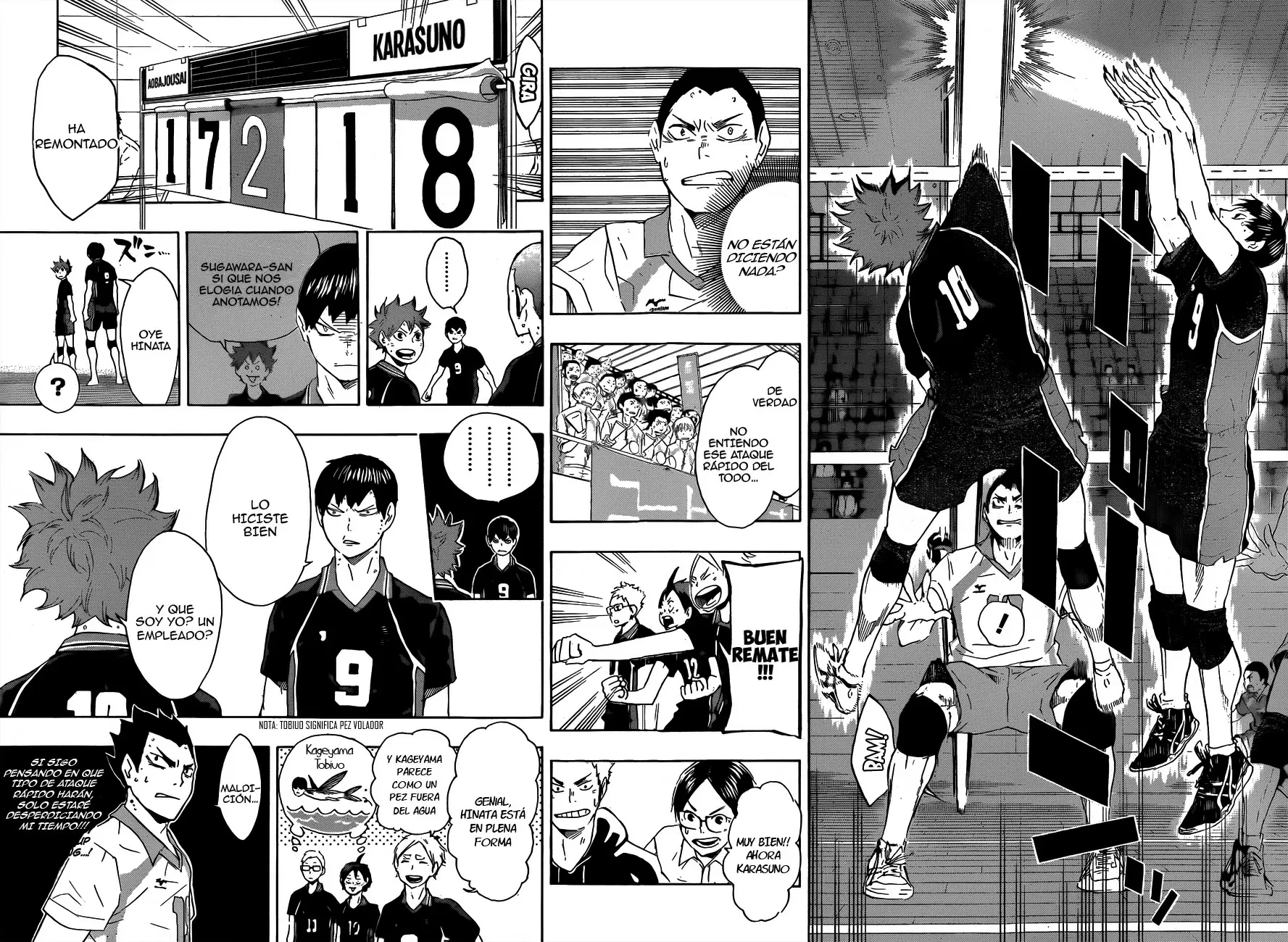 Haikyuu!! capítulo 58, página 11