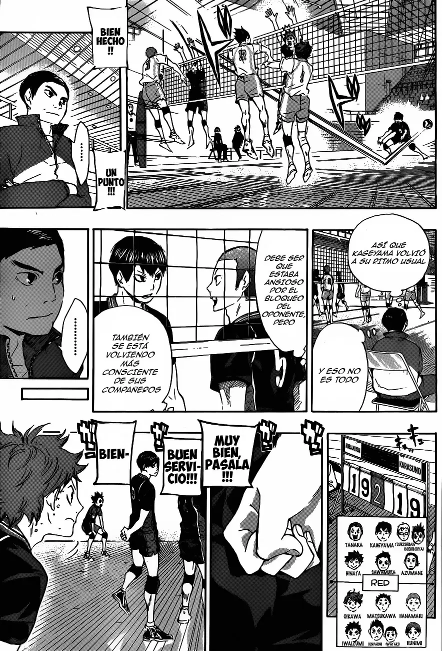 Haikyuu!! capítulo 58, página 13