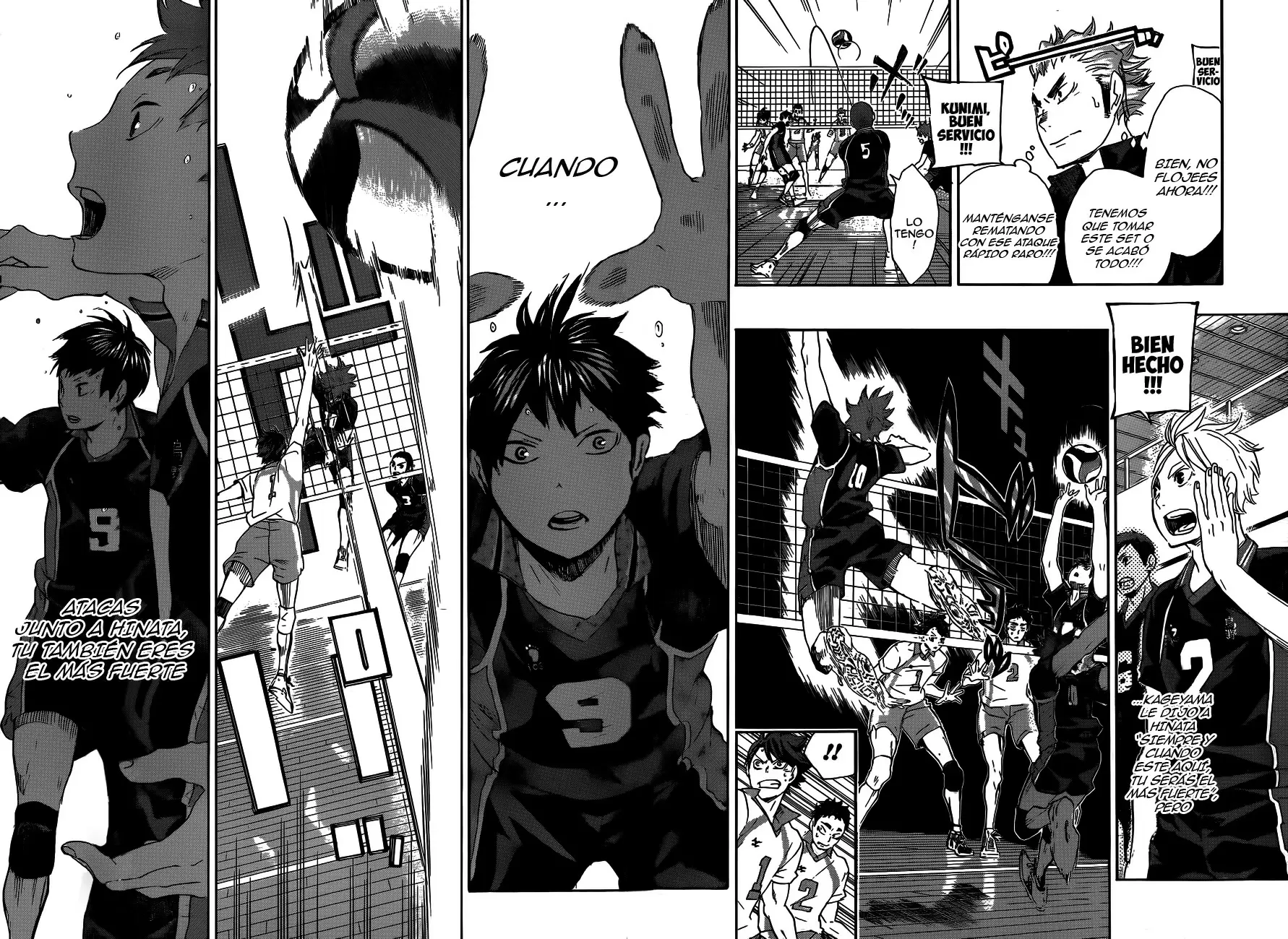 Haikyuu!! capítulo 58, página 14