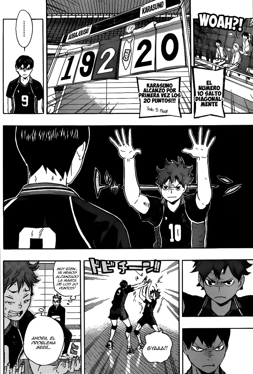 Haikyuu!! capítulo 58, página 15