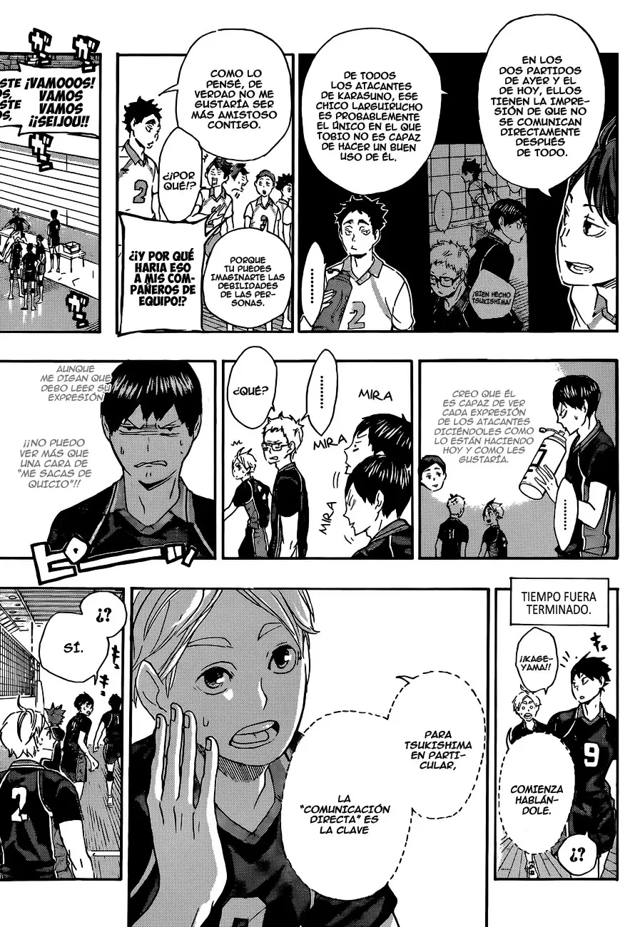 Haikyuu!! capítulo 59, página 3