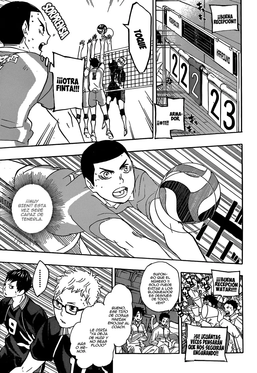 Haikyuu!! capítulo 59, página 13