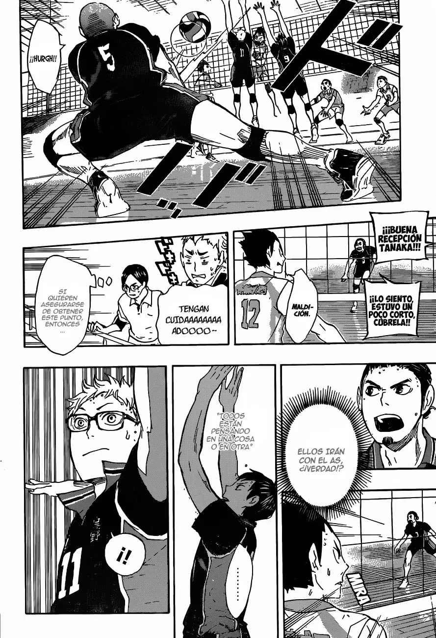 Haikyuu!! capítulo 59, página 14