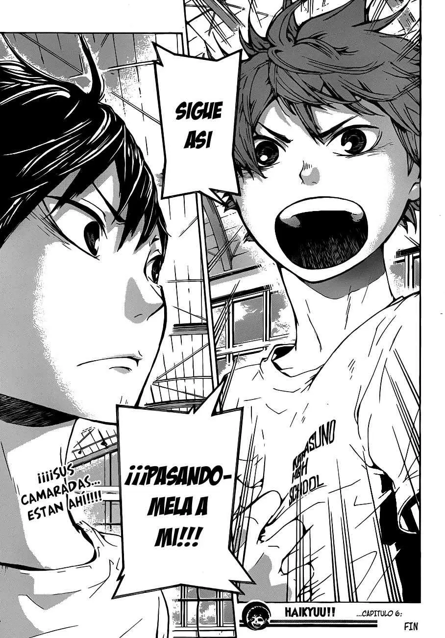 Haikyuu!! capítulo 6, página 19