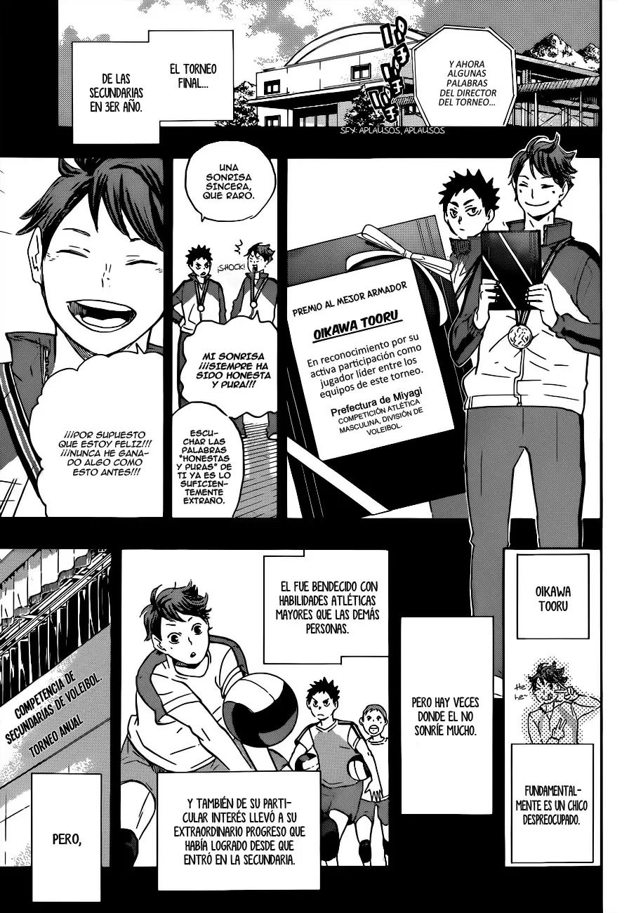 Haikyuu!! capítulo 60, página 2