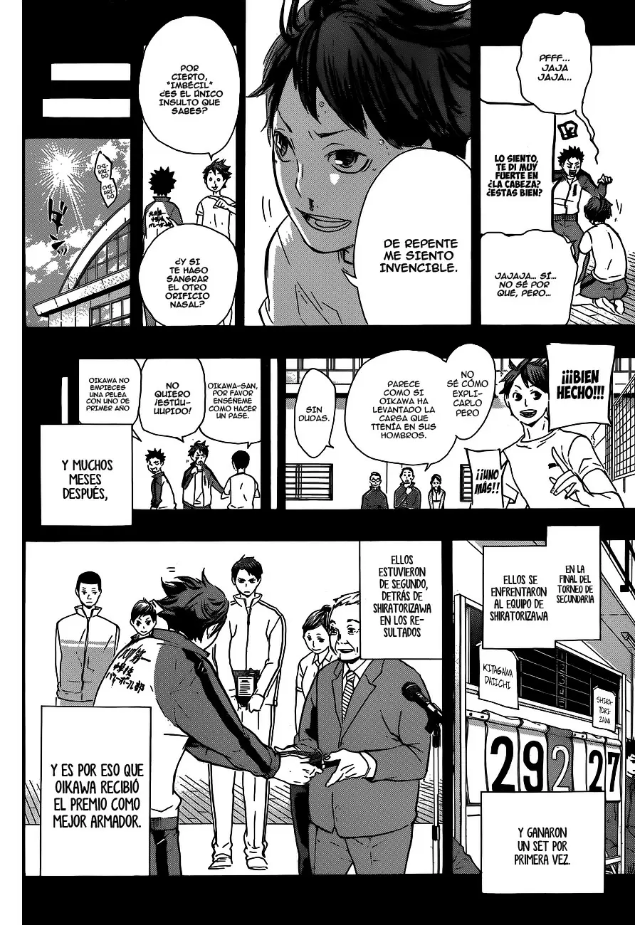Haikyuu!! capítulo 60, página 9