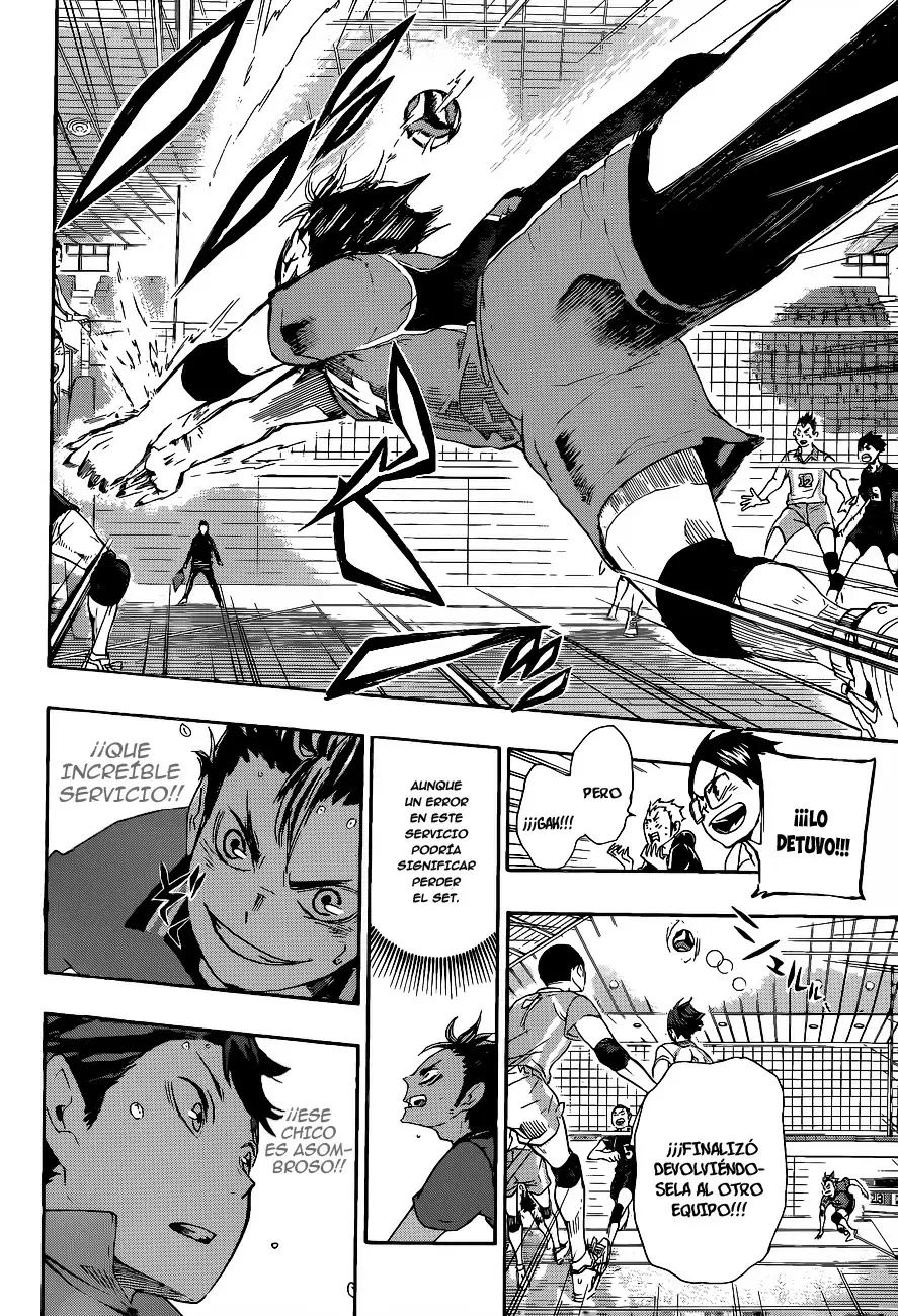 Haikyuu!! capítulo 60, página 13