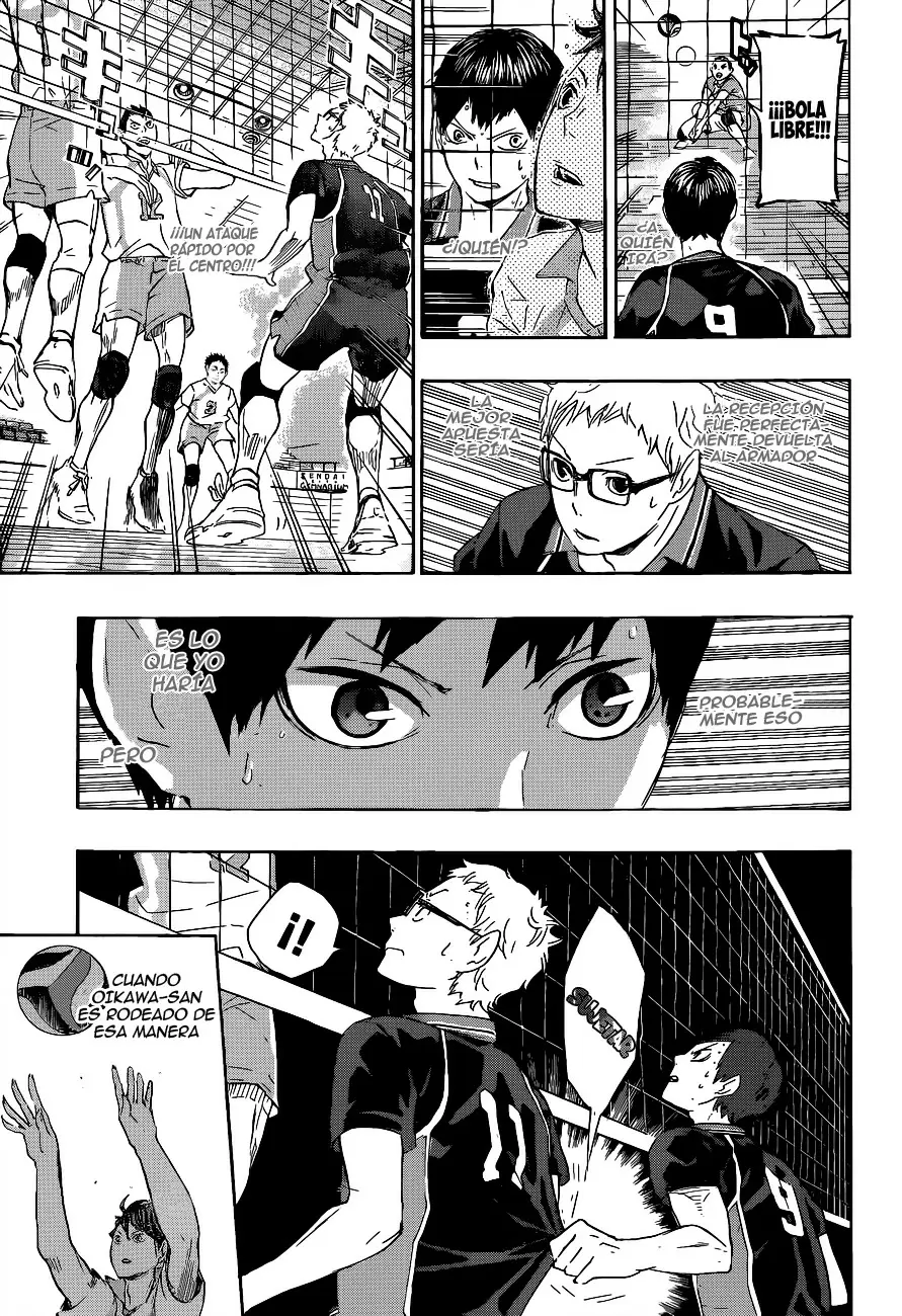 Haikyuu!! capítulo 60, página 14