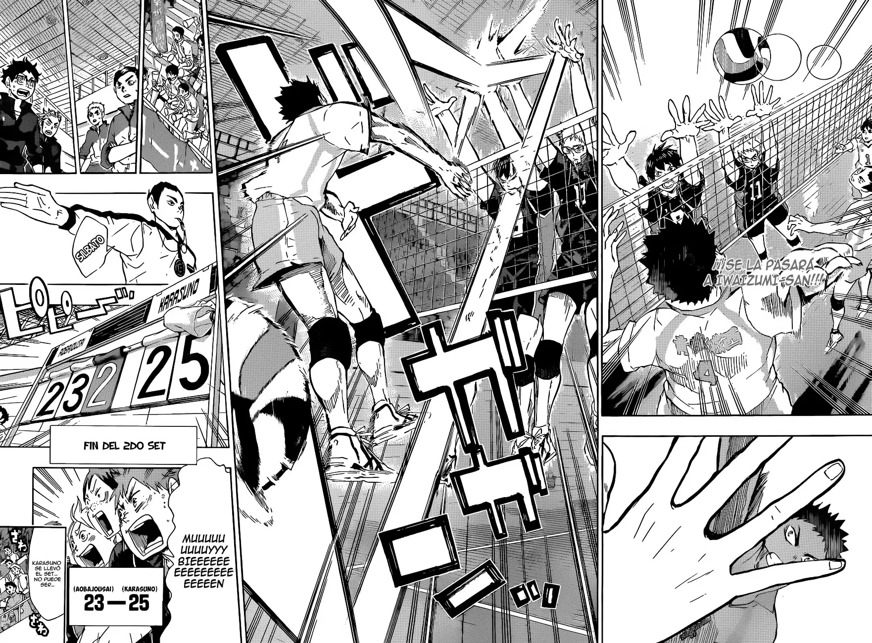 Haikyuu!! capítulo 60, página 15