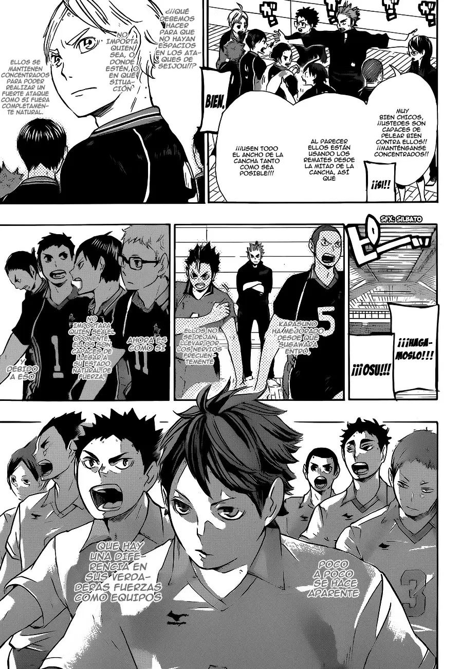 Haikyuu!! capítulo 61, página 15