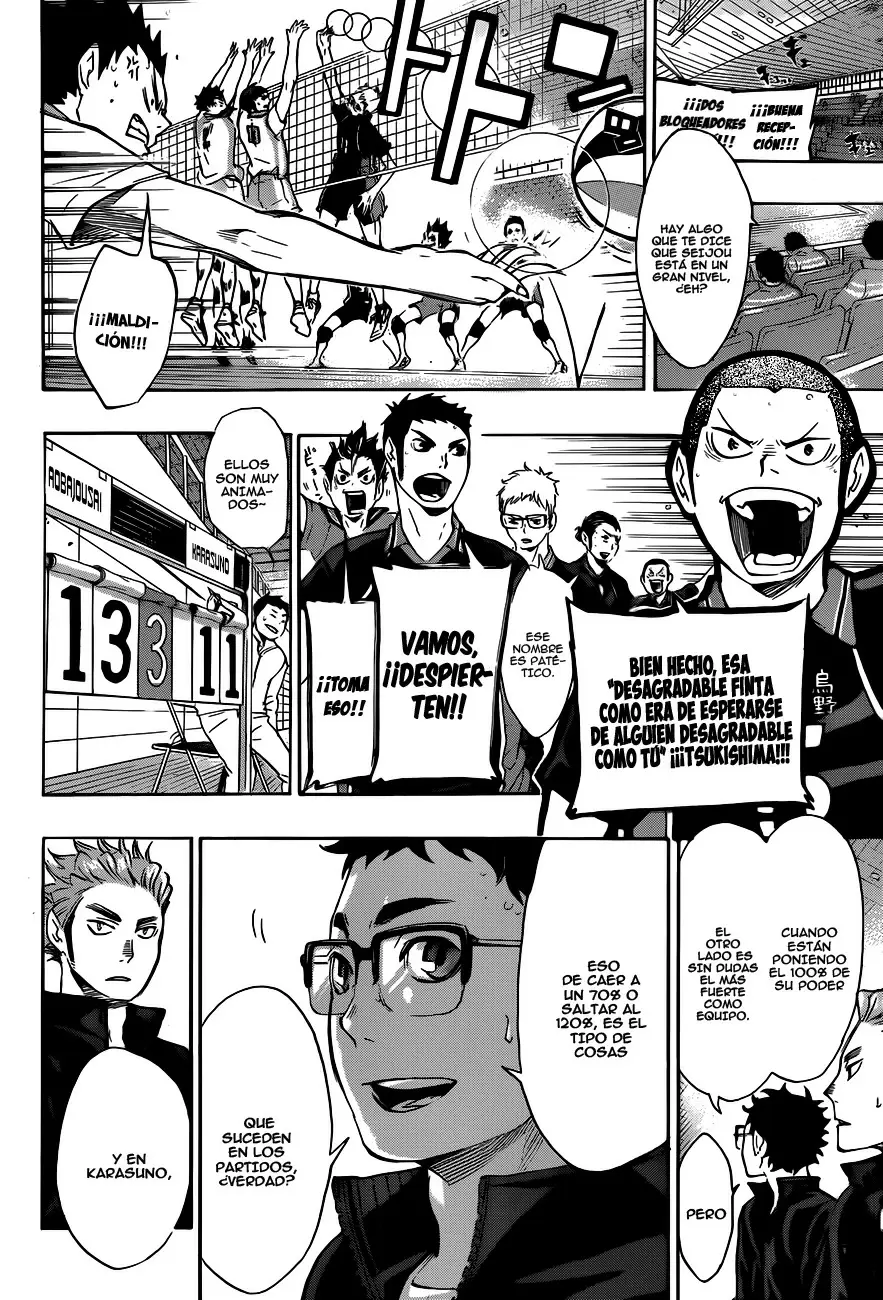 Haikyuu!! capítulo 61, página 16