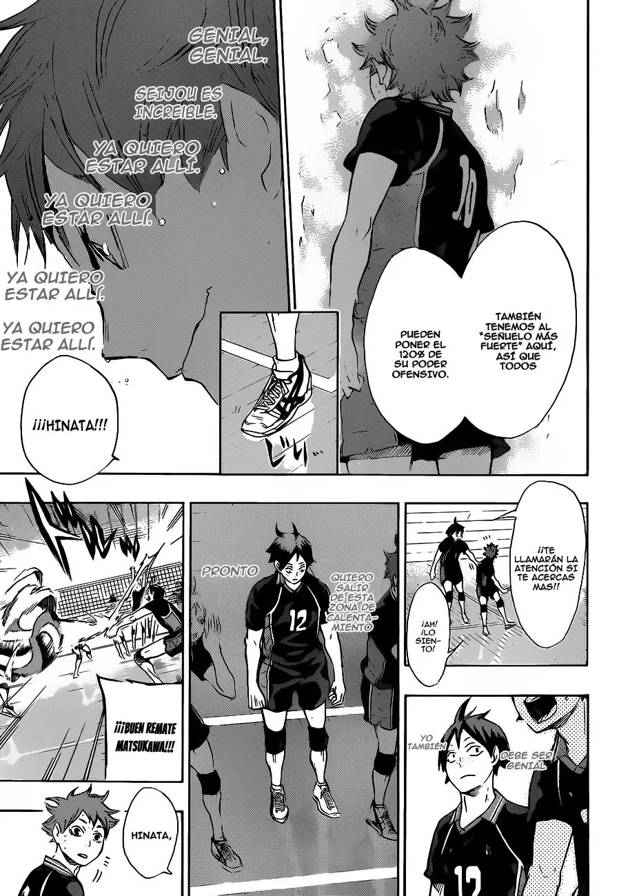 Haikyuu!! capítulo 61, página 17