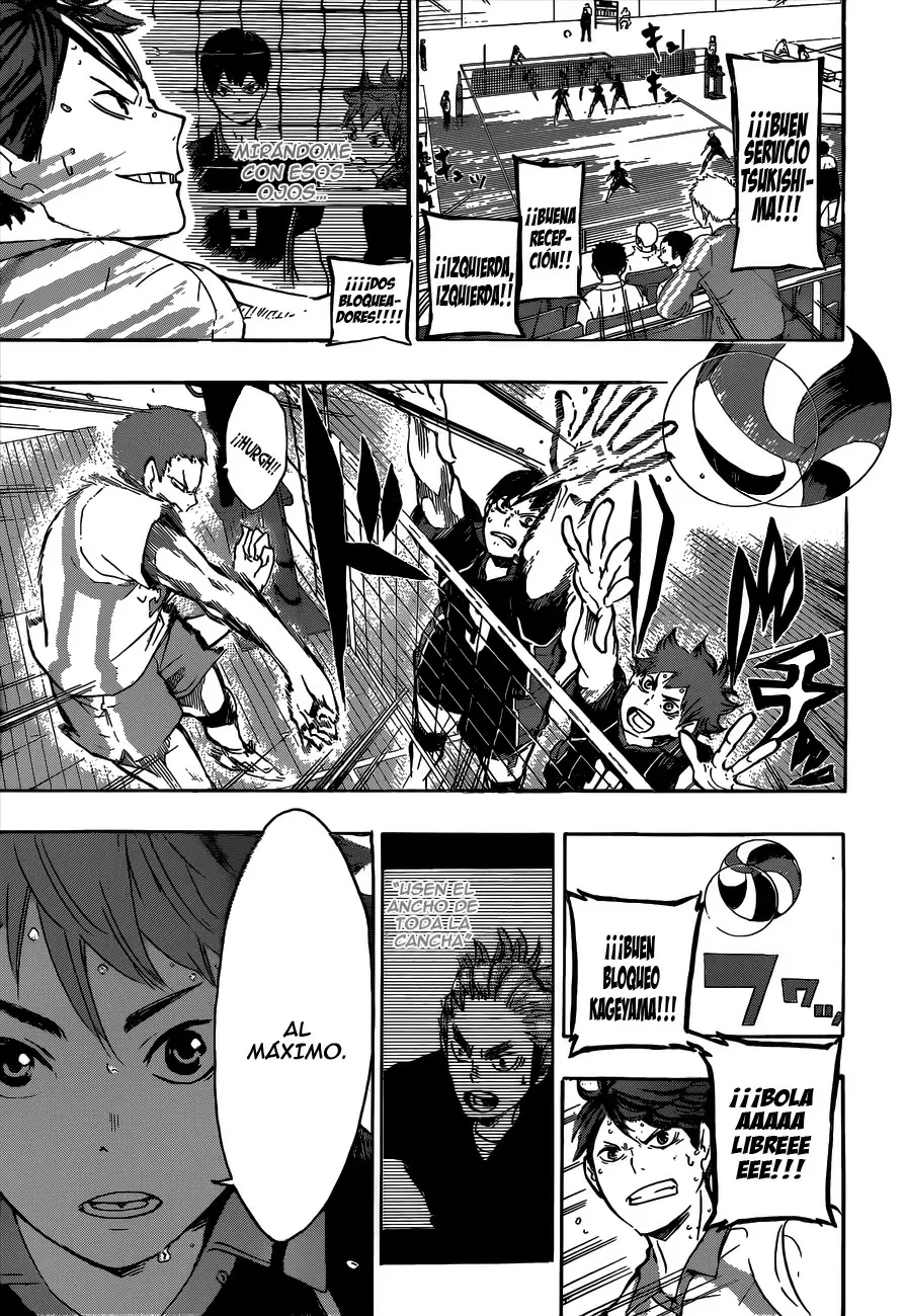 Haikyuu!! capítulo 62, página 3
