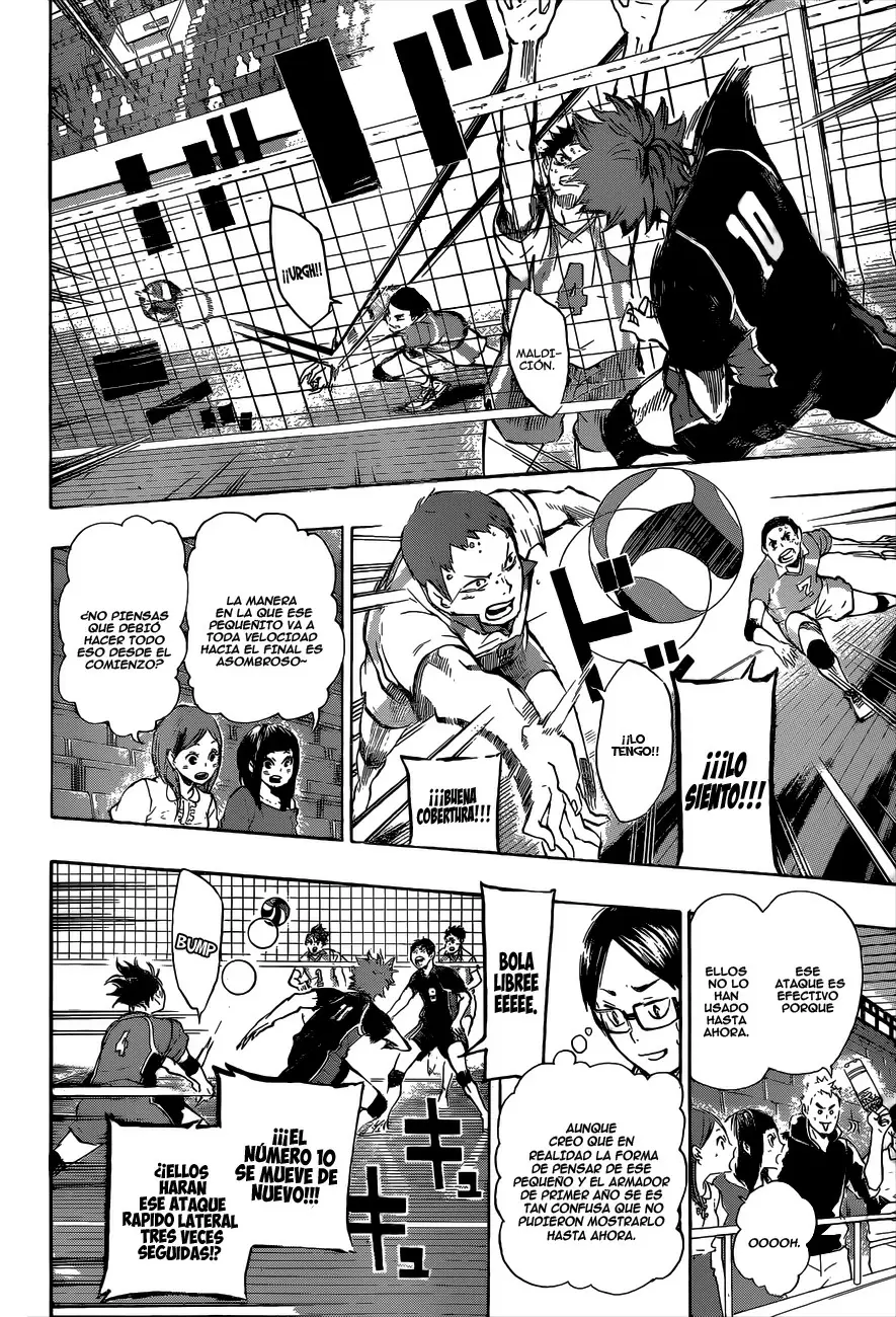 Haikyuu!! capítulo 62, página 8