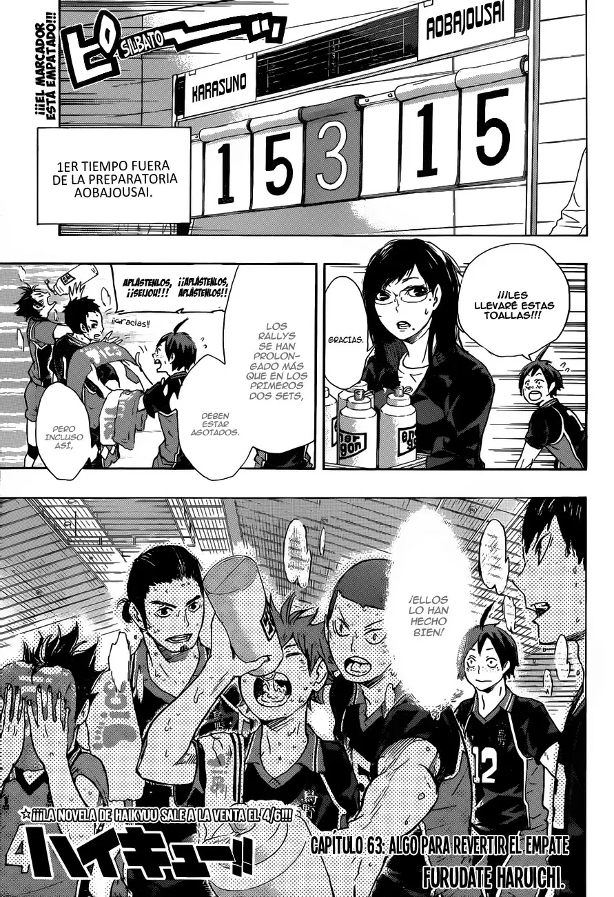 Haikyuu!! capítulo 63, página 6