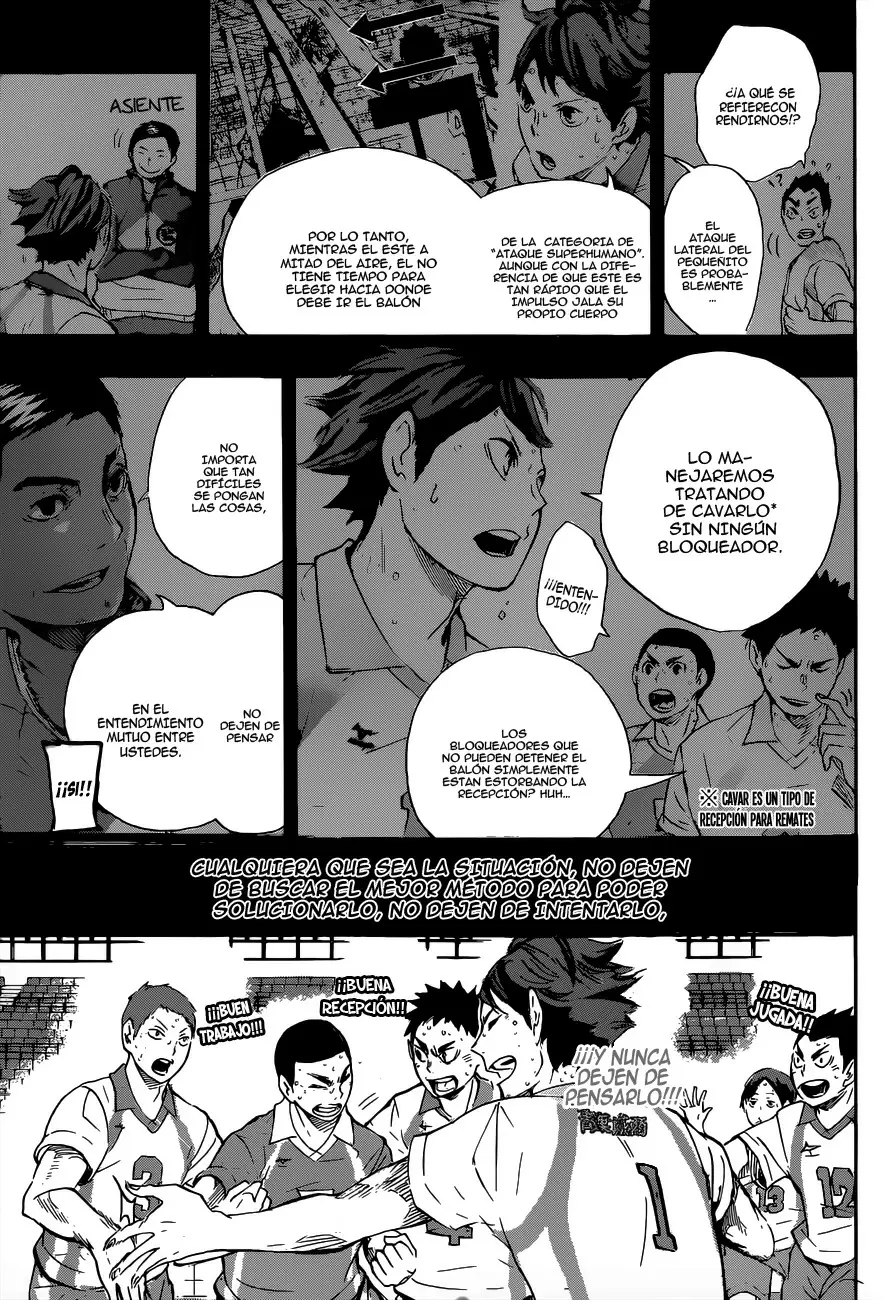 Haikyuu!! capítulo 63, página 14
