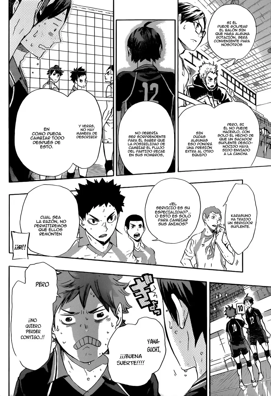 Haikyuu!! capítulo 64, página 4