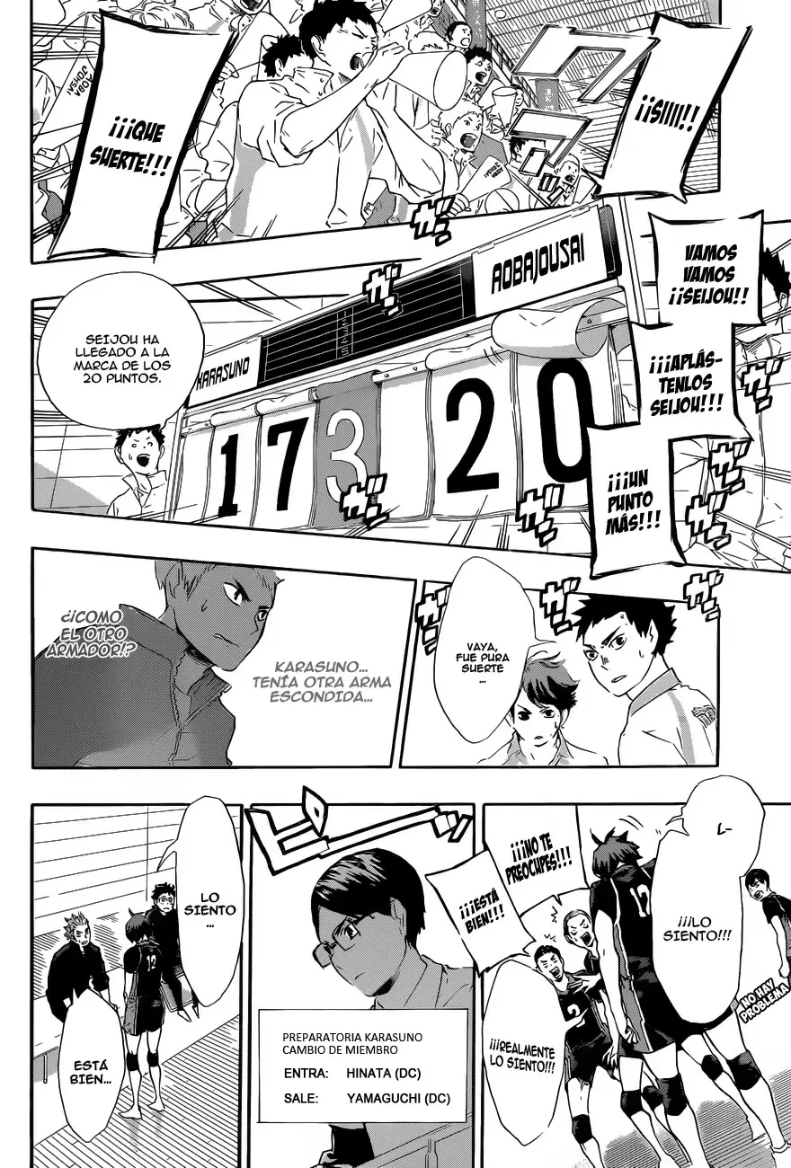 Haikyuu!! capítulo 64, página 12