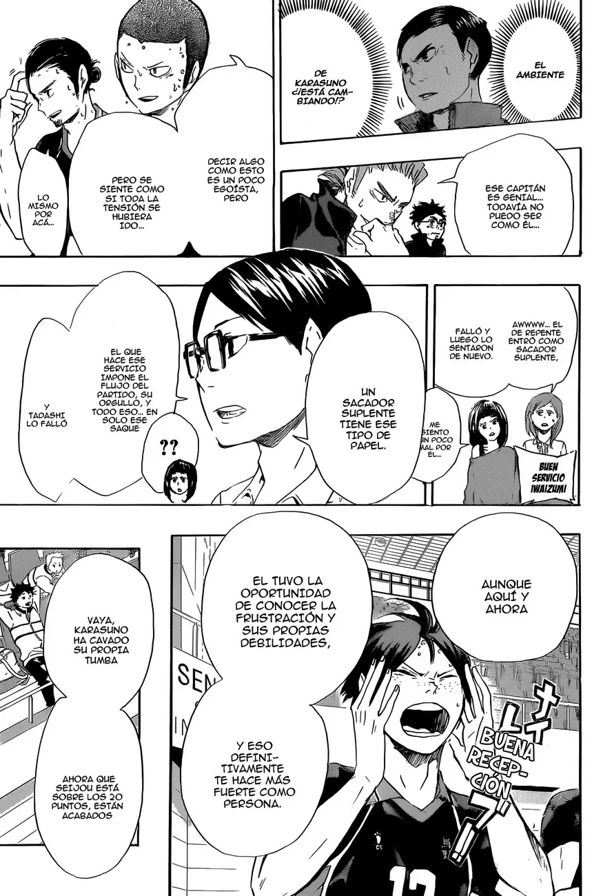 Haikyuu!! capítulo 64, página 15