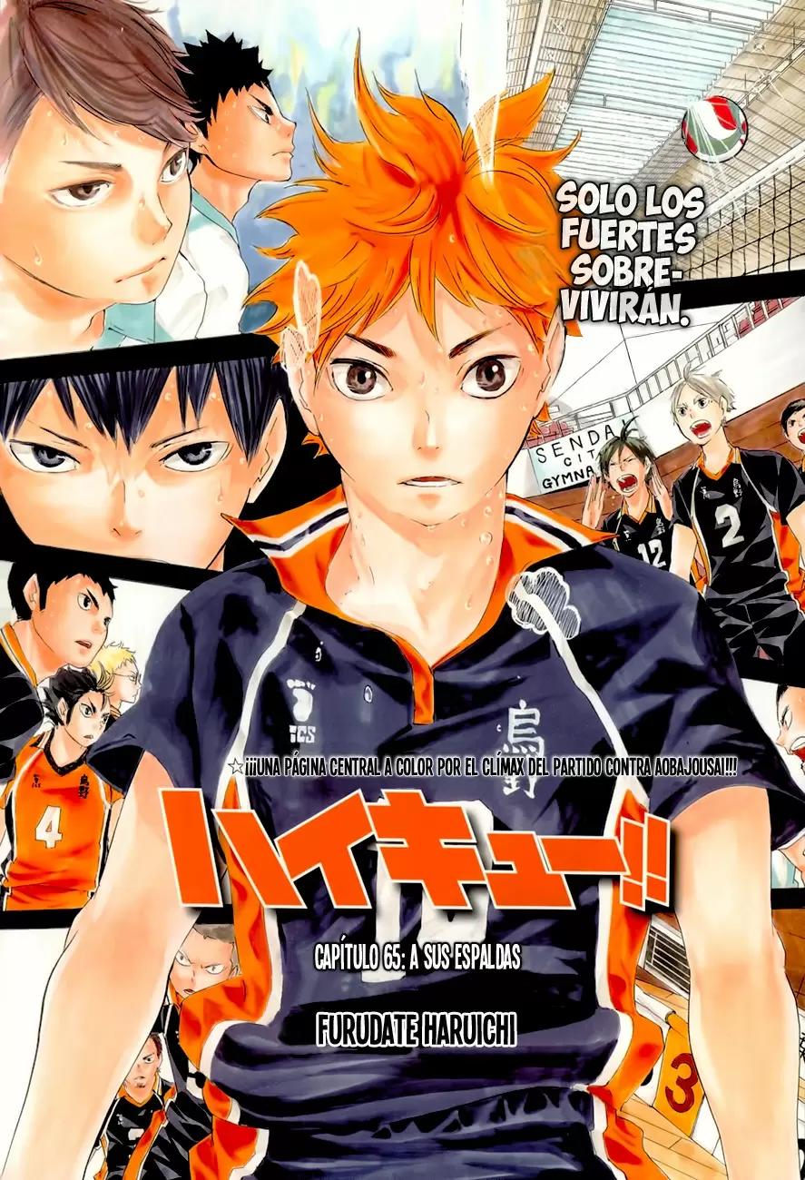 Haikyuu!! capítulo 65, página 1
